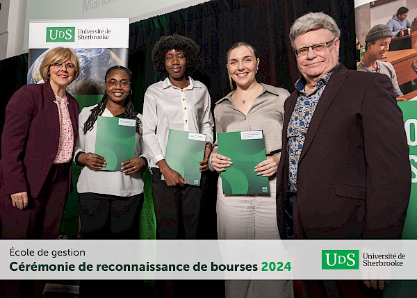 Remise de bourses - Fondation de l'Ordre des Adm.A. - 9 avril 2024