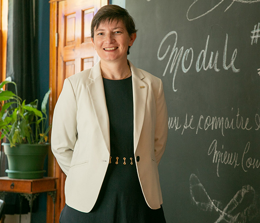 Valérie Garrel, Adm.A.